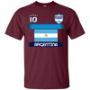 Image of ARGENTINA Football Soccer T-Shirt with national flag