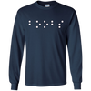 Image of "Boobs" written in contracted Braille t-shirt funny tshirt