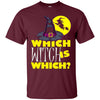 Image of Funny Halloween T-Shirt Which Witch Is Which. Teacher Gift.