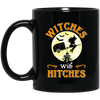 Image of Witches With Hitches Funny Camping Halloween T-Shirt Gift