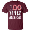 Image of 100 Years American 100th Birthday Long Sleeve Shirt