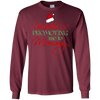 Image of Santas Promoting Me To Mommy Mom Christmas Maternity T-Shirt