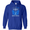 Image of Apraxia Awareness T Shirt - I Wear Blue For Someone I Love
