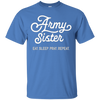 Image of Army Sister Eat Sleep Pray Repeat Shirt