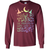 Image of Adult Trick Or Treating For Wine Long Sleeve Shirt