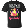 Image of Amazing Costume For Easter. T-Shirt For April Fool's Day.