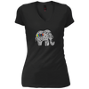Image of Autism Awareness Elephant Long Sleeve T Shirt