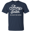 Image of Army Sister Eat Sleep Pray Repeat Shirt