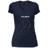 Image of Le tee-shirt D'ATLANTA avec le cœur | nous aimons ATL