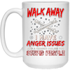 Image of Artilleryman T-shirt , Walk Away I Have Anger Issues Aand A