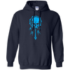 Image of Funny Halloween T-Shirt Dream Catcher Skull Bone Rock Hand