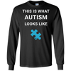 Image of Autism Awareness: This Is What Autism Looks Like T-Shirt