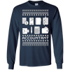 Image of Christmas Ugly Sweater Style T-shirt Gift For Accountant