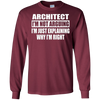 Image of Architect I'm Not Arguing T-Shirt