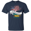 Image of American Grown with Bahamian Roots T-Shirt Bahamas Tee