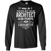 Image of Architect Mom Shirt I May Be Wrong Mommy Gift TShirt
