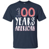 Image of 100 Years American 100th Birthday Long Sleeve Shirt