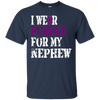 Image of Alzheimer's Awareness T-Shirt I Wear Purple For My Nephew