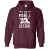Image of A Pitbull My Dad Said I'm a Baby - Funny T-Shirt