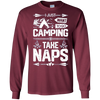 Image of About Taking Naps T shirt Camping Camper Men Women Funny Tee