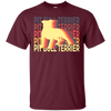 Image of American Pit Bull Terrier T Shirt Vintage Repeat