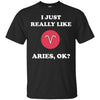 Image of Aries Zodiac T-Shirt Funny Saying Shirts for Men Women Gift
