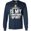 Image of Christmas Spirit shirt Whiskey Is My Christmas Spirit