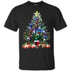 Image of Christmas Tree Wine Glass - Merry Xmas Shirt Tee