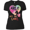 Image of Autism Awareness t Shirts See The able not The Label Men-Women-Kid Gift tees