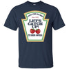 Image of "Let's Catch Up" Funny BBQ Grill Master Ketchup T-Shirt