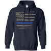 Image of Arkansas Police, Law Enforcement Thin Blue Line Shirt