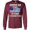 Image of American By Birth Fijian By The Grace Of God T-shirt