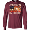 Image of American by choice T Shirt US Citizenship gift T-shirt.