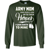 Image of Army Mom Shirt I Gave Birth To My Heroes Funny For Mother