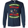 Image of Funny Halloween Witch T Shirt Hangin With My Witches