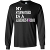 Image of Alzheimer's Awareness T-Shirt For Stepmother Purple Ribbon