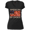 Image of American by choice T Shirt US Citizenship gift T-shirt.