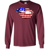 Image of American Flag Sexy Lips Shirt -July 4th Gift