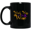 Image of Witch way to the wine shirt Party Halloween Wine lover shirt