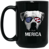 Image of American Bulldog Merica t-shirt - Patriot Patriotic