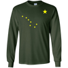 Image of Alaska T-Shirt State Flag Astrologie Big Dipper Polaris Tee