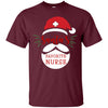 Image of Santa's Favorite Nurse Funny Nurse Christmas T-Shirt