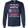 Image of And God Said Let's there be Auntie T Shirts
