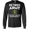 Image of Army retired shirt - Retired army shirts - Military Retired