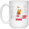 Image of "Fun and Games Until Someone Loses A Weiner" Camping T-shirt