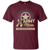 Image of Army Mom Proudly Supporting My Soldier T-Shirt Veterans Gift
