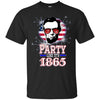 Image of Abraham Lincoln Shirt July 4th Party Like It's 1865 T Shirt