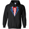 Image of 4th of July USA Tuxedo T-shirt