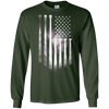 Image of Drapeau Américain Vintage Baseball Drapeau T-Shirt, Papa, Maman, Enfant T