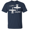 Image of A-10 Warthog Military Aircraft T-Shirt